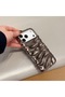 iPhone 16 Pro Max (6.9 Inch) Compatible Wavy Wrinkled Detailed 3D Surface Bright Colored Summer Lux Case - 5