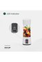 Juice Mate Electric Portable Juicer 380ml, Rechargeable Powerful 45W Power with Sharp 6-Blades, Eco Friendly with BPA Free Material, For shakes smoothie blending on the go camping (White)