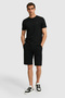 Men's Black Knitted Shorts 50322604-Vr046