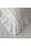 Tanya Double Pique Bedspread Set 100% Cotton Woven Cream 260X240 cm - 8