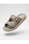 New Season Women's Daily Thick Sole Leather Home Street Balcony Terrace Garden Pool Beach Slippers - 2