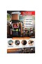 6-compartment tablet holder seat back organizer with buckle belt lock for all vehicles 50x70 cm - 4