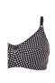 Regular Dot Printed Bra for Women Black - 2