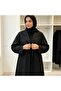 معطف طويل أنيق غير لامع ذو ياقة مطوية وأزرار مزدوجة - 2
