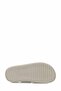 Women's Beige Genuine Leather Cross-Strapped Thick-Soled Sandals - 6
