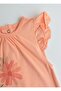 Organic Bloomie 2-Piece Shorts Jumpsuit Orange - 4