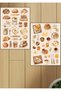 Rustic Kitchen Sticker Book, Scrapbook |   Agenda |   Journal Sb0006 - 6