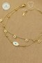 316L Steel Anklet - 2-Piece Evil Eye Combined Chain Steel Anklet 22+5cm