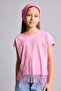 100% Cotton Combed Short Sleeve T-Shirt Girl Child H5999A826Hs - 3