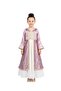 - Lavender and White Kaftan-Style Maxi Dress - 3Y to 10Y