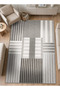 Sdt Shape Theme Patterned Modern Woven Base Decorative Carpet Sdt1491 - 2