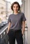 Couple Combination Set of 2 Crew Neck Short Sleeve Basic T-Shirts - Cotton Lycra Flexible Comfortable Cut Casual Couple T-Shirt - 5