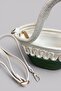 Siena Mini Women's Bag - Handmade Straw Textured Shoulder and Hand Bag with Leather Pouch - 5
