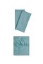 Cotton Satin Striped Elastic Sheet Double Duvet Cover Set - 7