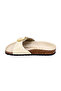 Madrid Big Buckle 1025298 Women's Slippers Ecru Juststep - 2