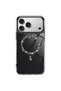 غطاء Live Diamond Magsafe متوافق مع هاتف Apple iPhone 17 Pro - أسود - 5
