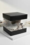 Set of 4 Acetate Dowry Boxes (Transparent - Foldable - Practical Installation) (Small + Medium + Large + Round) Black - 5