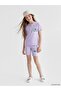 Stitch Printed Quick-Drying Girls' Swimsuit Set - 2