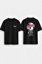 Scarface Printed Crew Neck Oversize Black T-Shirt