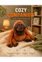 Orangutan Plush Toy 23cm Realistic Jungle Ape Stuffed Animal Soft Huggable Monkey Plush Educational Wildlife Toy for Kids Boys Girls Bedroom Decor Gift for Animal Lovers & Collectors - 2