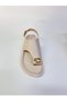 Luci̇ana Gold Buckle Detail, Stylish Design and Comfortable Sole Sandals - 4