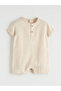 Sparkling Choices from Shining Store Zero Roba Collar Baby Boy Muslin Romper - 3