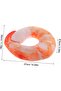 Travel Neck Pillow Cute Simulation Shrimp Meat Design Portable Neck Support - 2