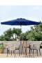 9Ft Patio Umbrella with Crank Lift & Push Button Tilt - 6