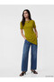 Nevavm Asymmetrical Cut Modal Blend Women's T-Shirt with Difference - 2