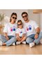 Family Combination 100% Cotton Sold Individually Oversize T-Shirt T-Shirt - 2