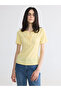 Crew Neck Buttoned Women's T-Shirt