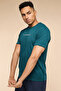 Typography Print T-Shirt with Crew Neck and Short Sleeves - 2