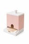 Cotton Swab Organizer Ear Swab Storage Box with Lid Organizer Bathroom Organizer Decorative Cotton Holder - 5