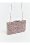 Pink Glitter Women's Shoulder Bag - 2
