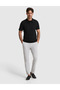 Black Regular Fit Buttoned Polo Collar T-Shirt 50321157-Vr046 - 4