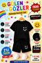 🌈 Smile Printed Smiling Eyes Kids Set – T-Shirt & Shorts 2-Piece Combination |   Trendy Summer Set for Ages 1-12