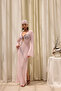 Caroline Lace Pink Long Dress - 3