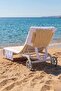 Mosso Beach Towel 100% Cotton 76X216-Beige - 3