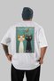 For the Love of Cats 79 Cats Printed White Oversize T-Shirt 100% Cotton Unisex Cat Lover Premium Design - 2