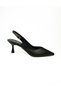 8213 Black Heeled Evening Dress Women's Shoes - 2