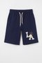 3-Piece Set with Print Detail, Elastic Waist, Double Pockets, Summer Boys' Capri Pants - 2