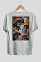 For the Sake of Cats 19 Cats Printed White Oversize T-Shirt 100% Cotton Unisex Cat Lover Premium Design