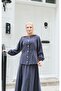 Modal Suit with Gathered Skirt - 3