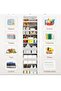 Versatile Door Hanging Storage Organiser, 6 Tier Non-Woven Fabric Shelf with Transparent Pockets - 3