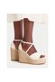 Espadrile de damă albe - 2