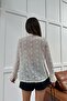 Hakim Collar Flower Embroidered Shirt Stone - 5