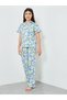 Teen Girls All Over Print Shirt and Pyjama Set