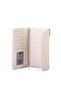 Women's Soft Textured Multi-Card Holder Large Wallet with Magnetic Closure Sand - 2