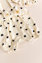 Heart Patterned 100% Cotton Summer Baby Girl Romper Set with Hat - 4
