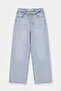 Women's 4S6-3 Straight Fit Belt Detailed Special Design Denim Jeans - 6